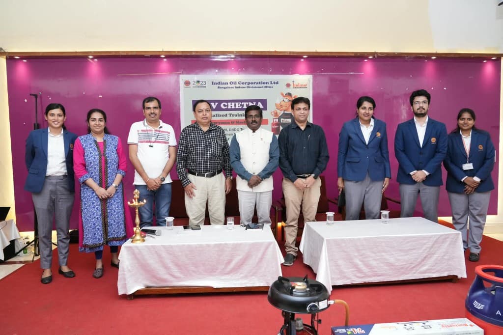 Stree Chetna training with Indian Oil’s Bangalore Indane Divisional Office