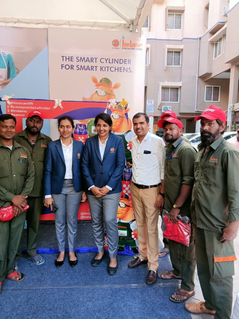 Indane and SERVO team with the Smart Cylinder campaign