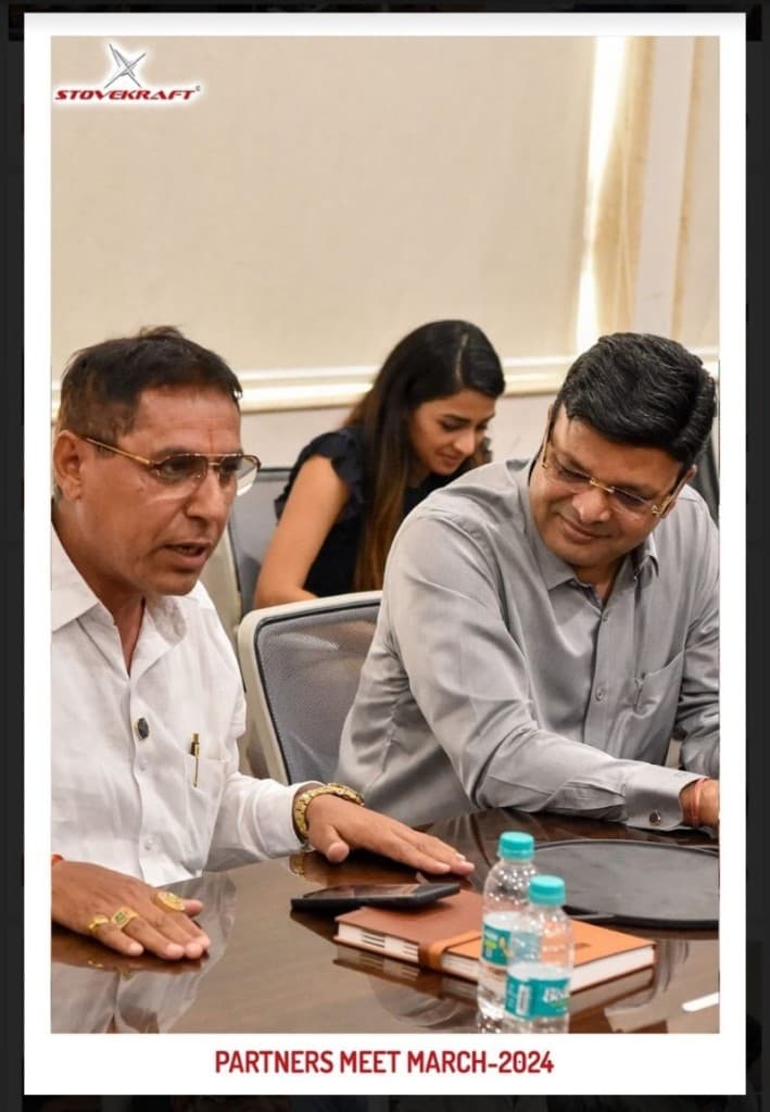 Birbal Bishnoi in discussion at the Stovekraft Partners Meet