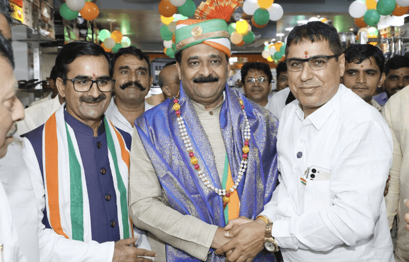 Inauguration inside Bishnoi Wholesale